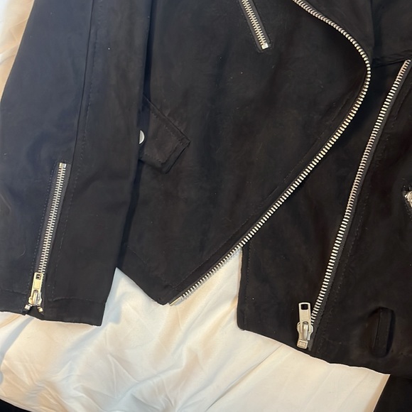 Suede biker jacket - Picture 3 of 3